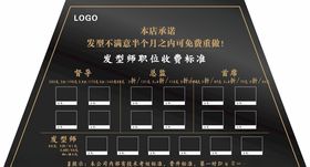 美容理发海报
