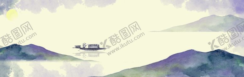 编号：93661911270009045169【酷图网】源文件下载-水墨海报背景