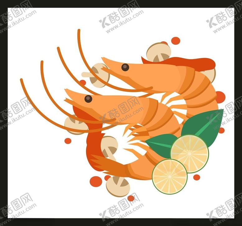 手绘美食佳肴素材中餐