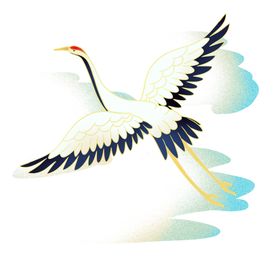 仙鹤素材