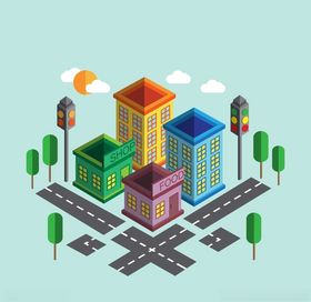 城市位图