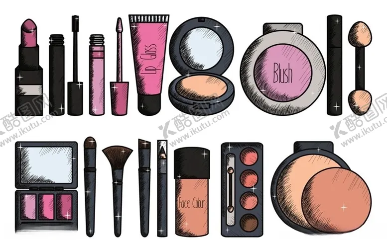 编号：41035010280802134658【酷图网】源文件下载-化妆品