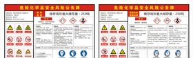 危险化学品安全风险公告牌