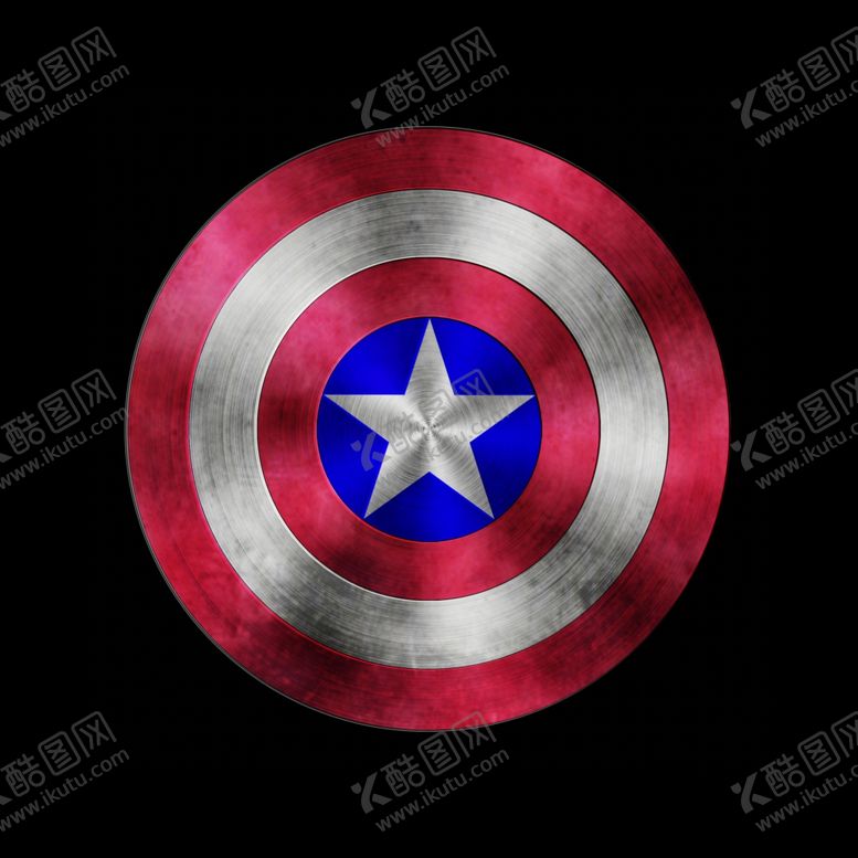 编号：74462910010223342656【酷图网】源文件下载-美国队长盾牌