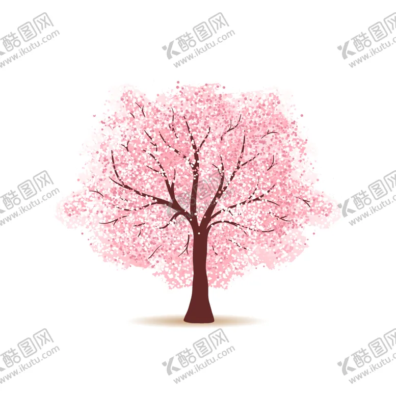 编号：27737504260012366256【酷图网】源文件下载-手绘樱花素材