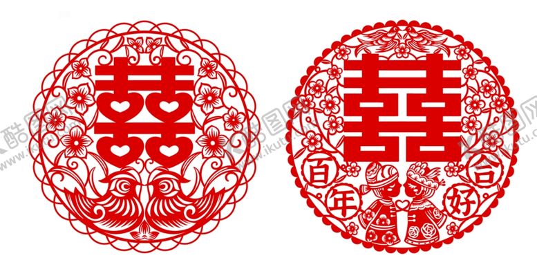 编号：36166104302224368009【酷图网】源文件下载-婚礼喜地毯剪纸