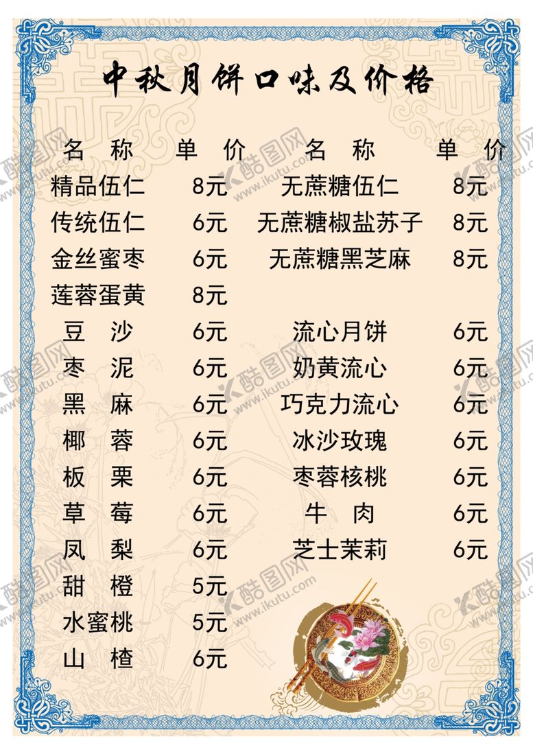 编号：76996705131021114213【酷图网】源文件下载-月饼价格