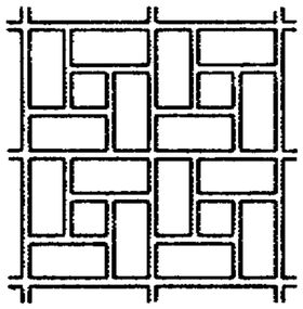 镂空花图案