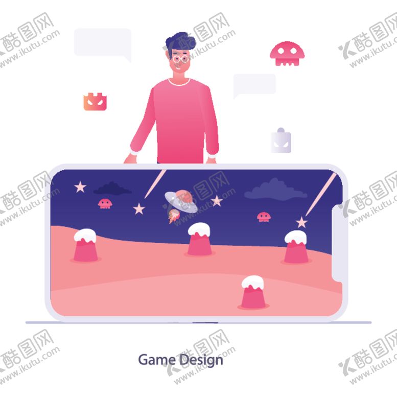 编号：17999305150150061687【酷图网】源文件下载-商务插画