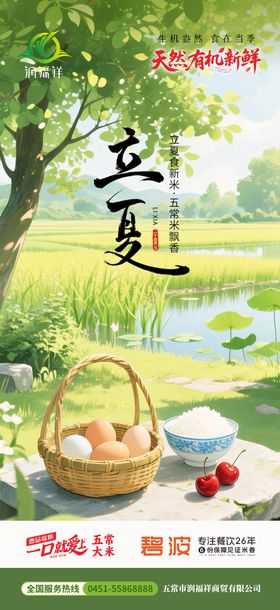 立夏农业海报