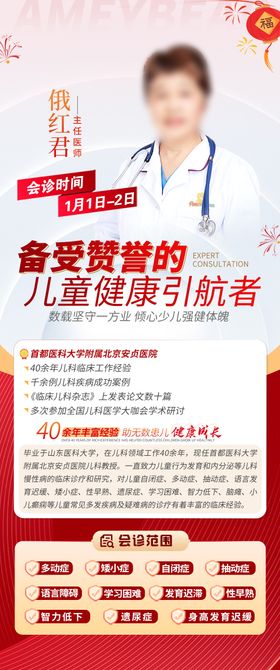 医疗专家会诊海报