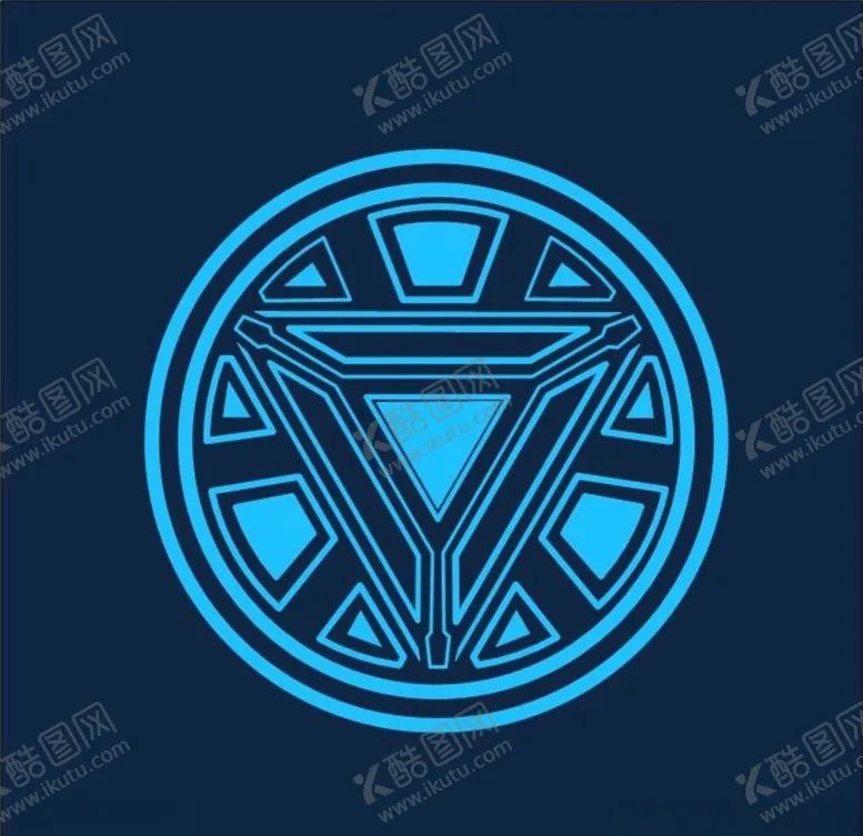 编号：38205610162306436079【酷图网】源文件下载-钢铁侠标志