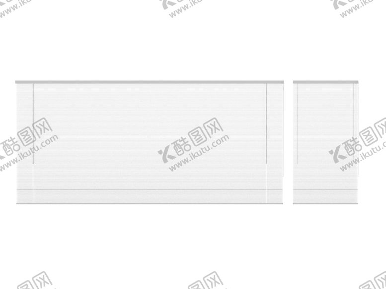 编号：49241701300557593820【酷图网】源文件下载-百叶窗帘3d模型