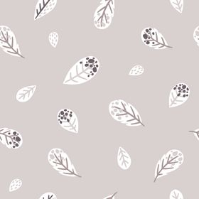 小清新卡通图案背景