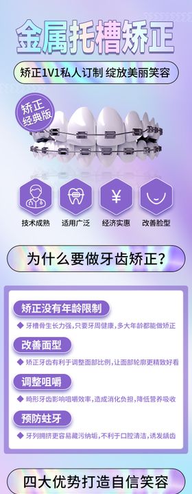 口腔齿科金属托槽矫正页面