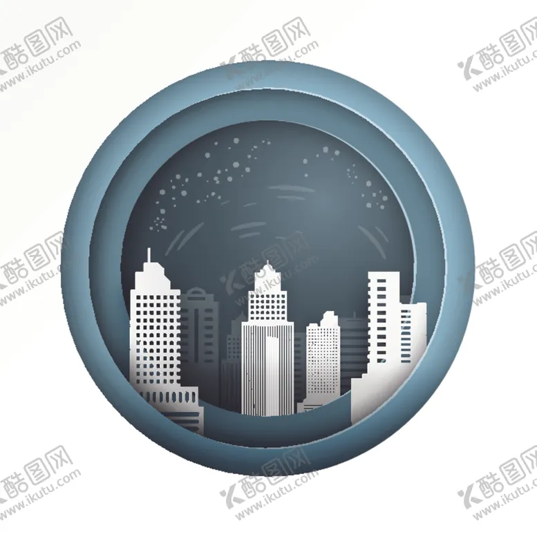 编号：39613406301645419647【酷图网】源文件下载-城市剪影