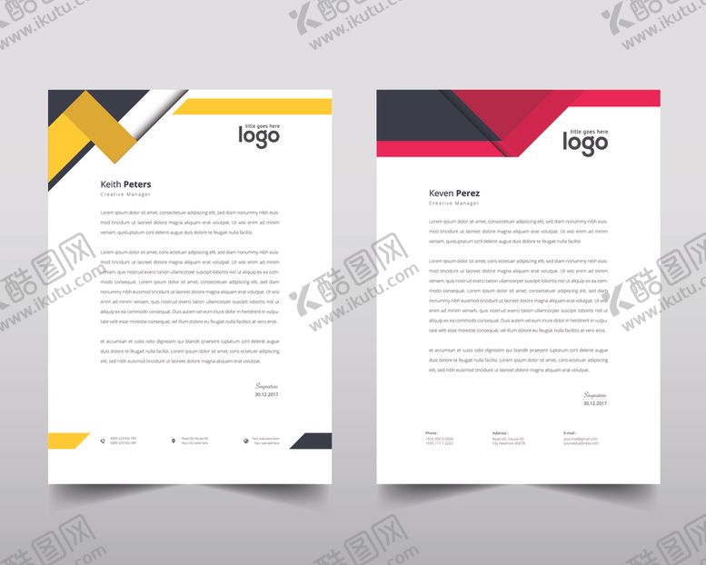 编号：31902309121829386183【酷图网】源文件下载-信笺信纸模板