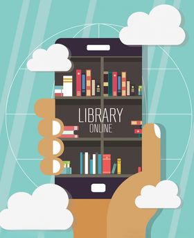 创意手机图书馆