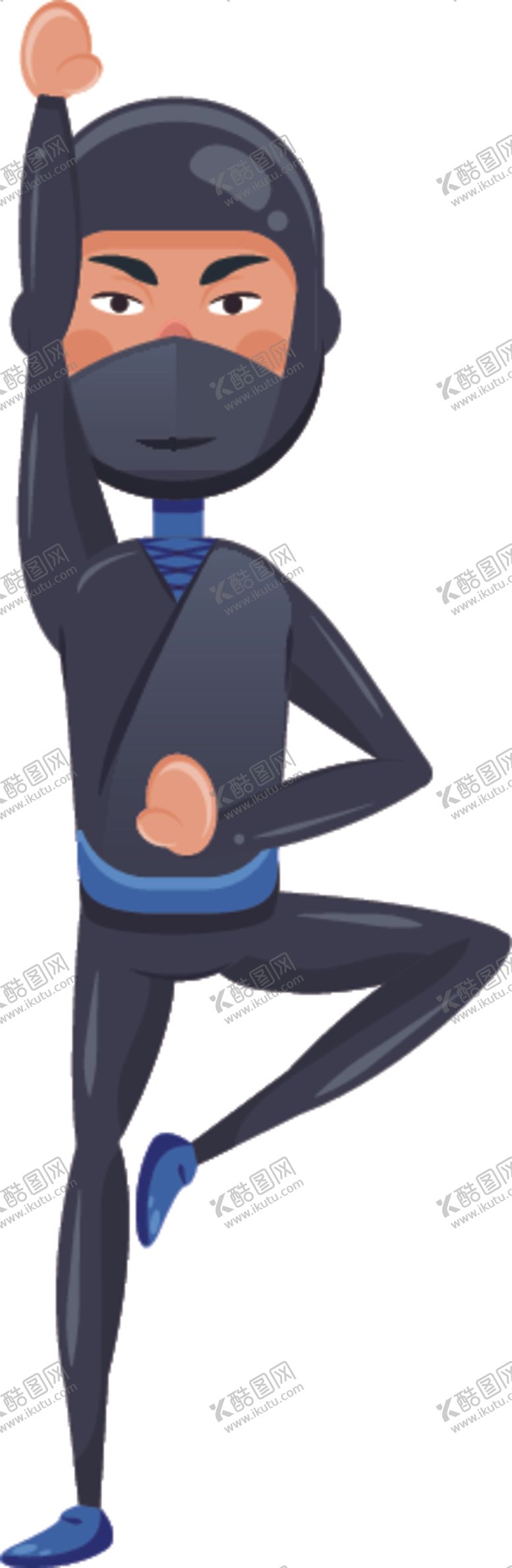 编号：85599811011401375779【酷图网】源文件下载-卡通忍者