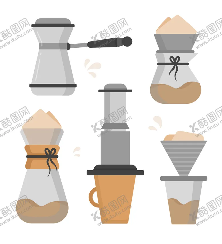 编号：86147909122058466278【酷图网】源文件下载-咖啡冲泡工具