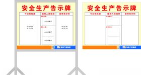 河南六建安全生产告示牌