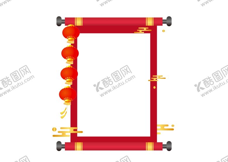 编号：14192709151400349247【酷图网】源文件下载-鼠年边框