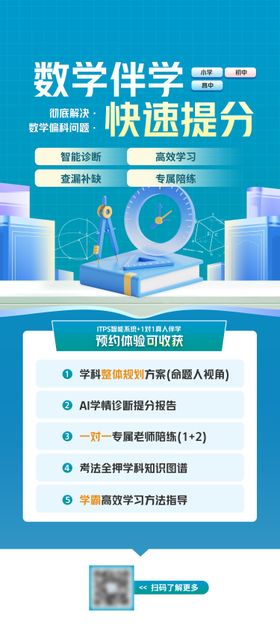 小初高数学学科海报