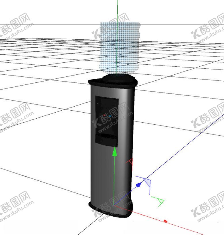 编号：48219102200920003286【酷图网】源文件下载-C4D模型饮水机