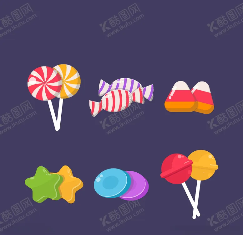 编号：43264004170405192424【酷图网】源文件下载-万圣节糖果