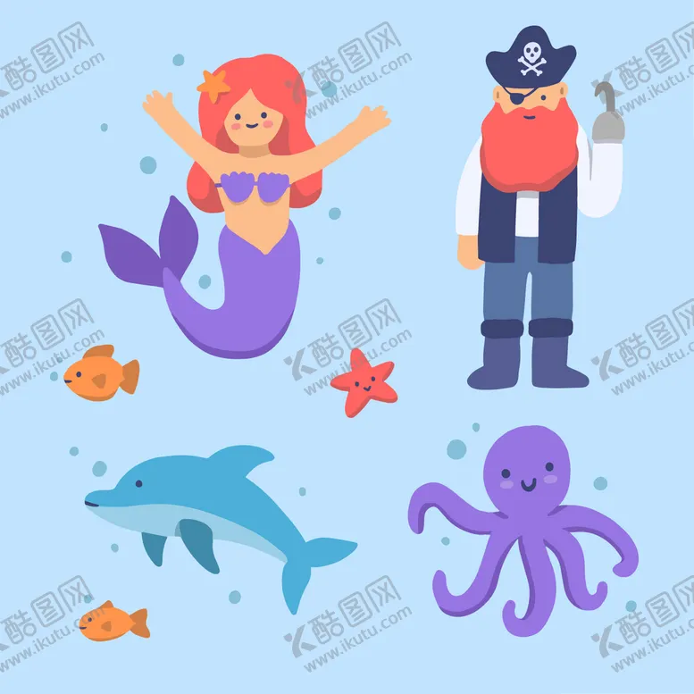 编号：85149209272036488905【酷图网】源文件下载-海洋相关元素
