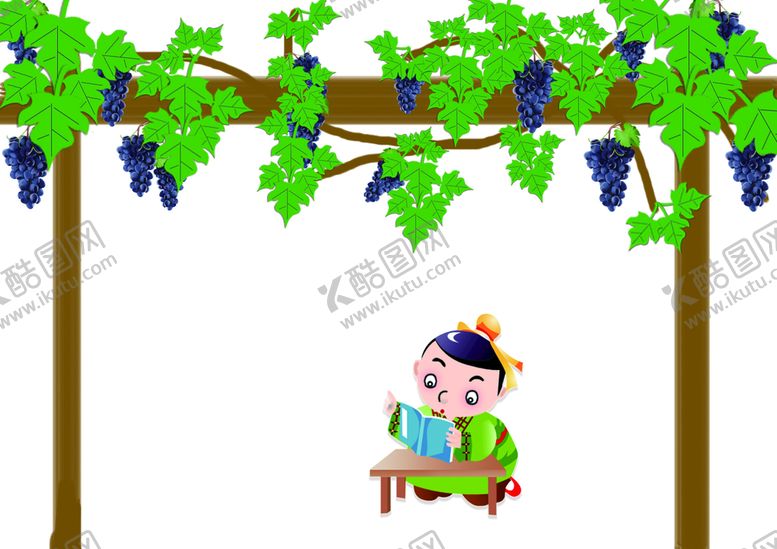 编号：97528109150306574693【酷图网】源文件下载-葡萄藤海报
