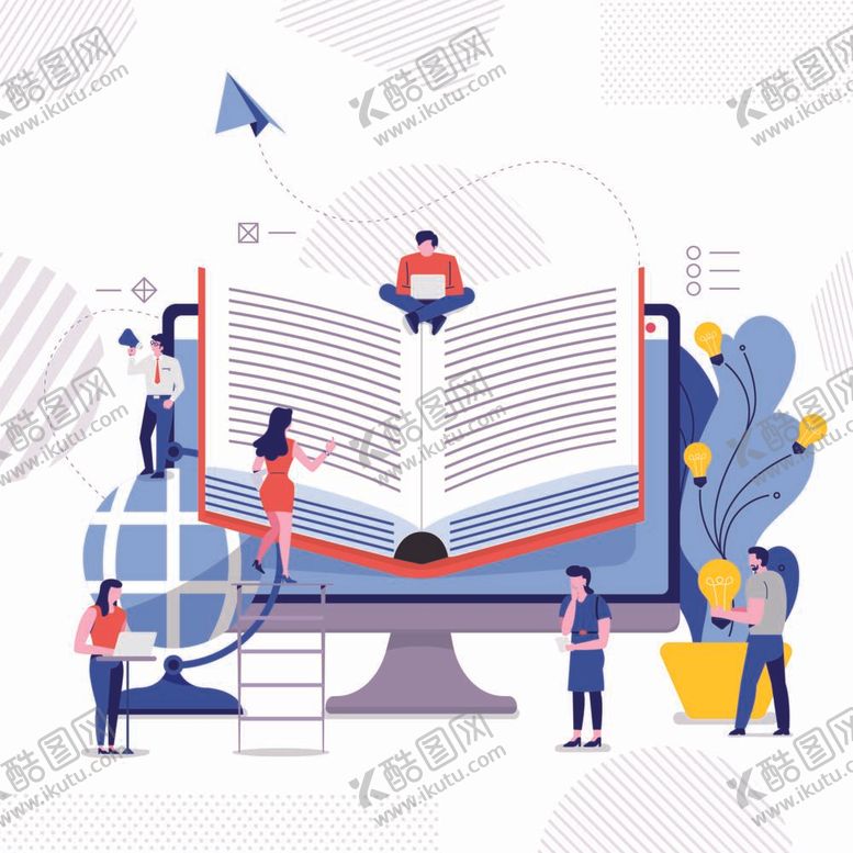 编号：10834909231543320972【酷图网】源文件下载-商务人士插画
