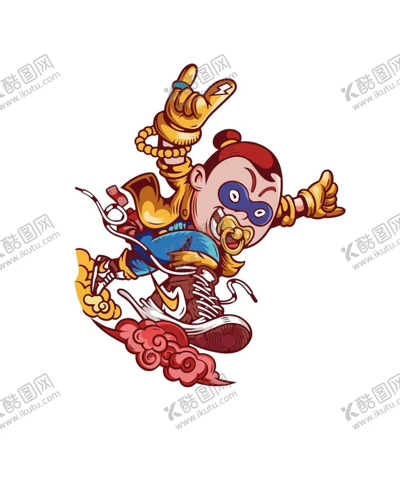 编号：50616101252300519357【酷图网】源文件下载-怒火 八零 卡通