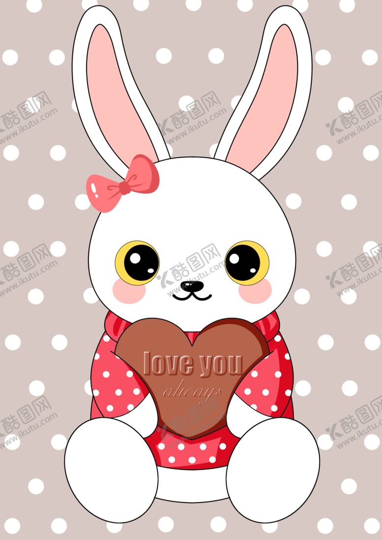 编号：93545109131533184017【酷图网】源文件下载-可爱小兔子
