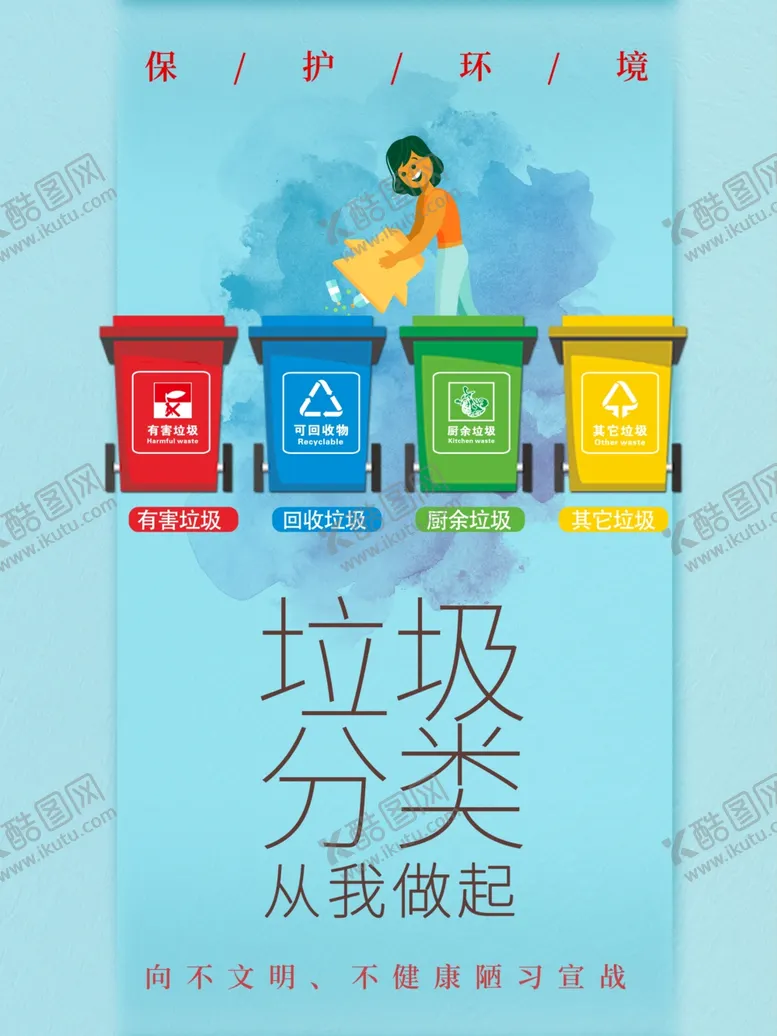 编号：42463409120025086539【酷图网】源文件下载-垃圾分类