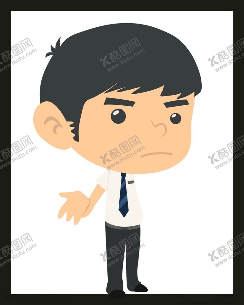 编号：92586001140448304031【酷图网】源文件下载-手绘商务人物