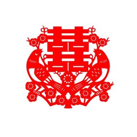中国风窗花纸剪纸