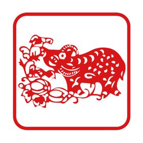 牛年剪纸