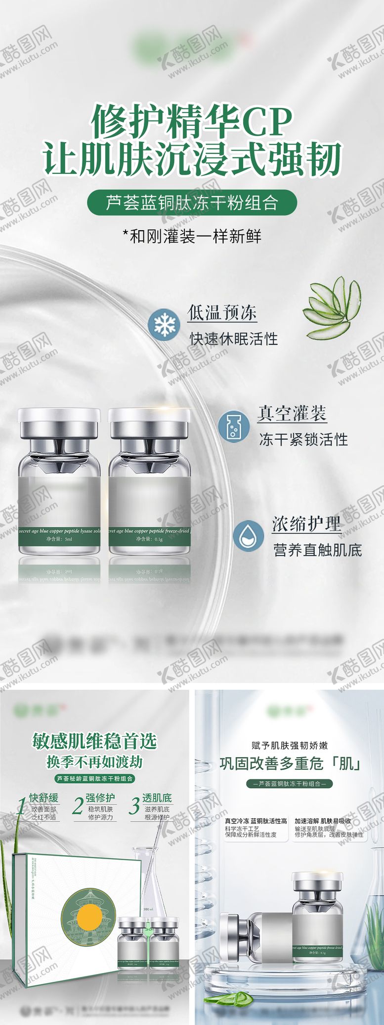 编号：98240212051501048429【酷图网】源文件下载-冻干粉新品海报 