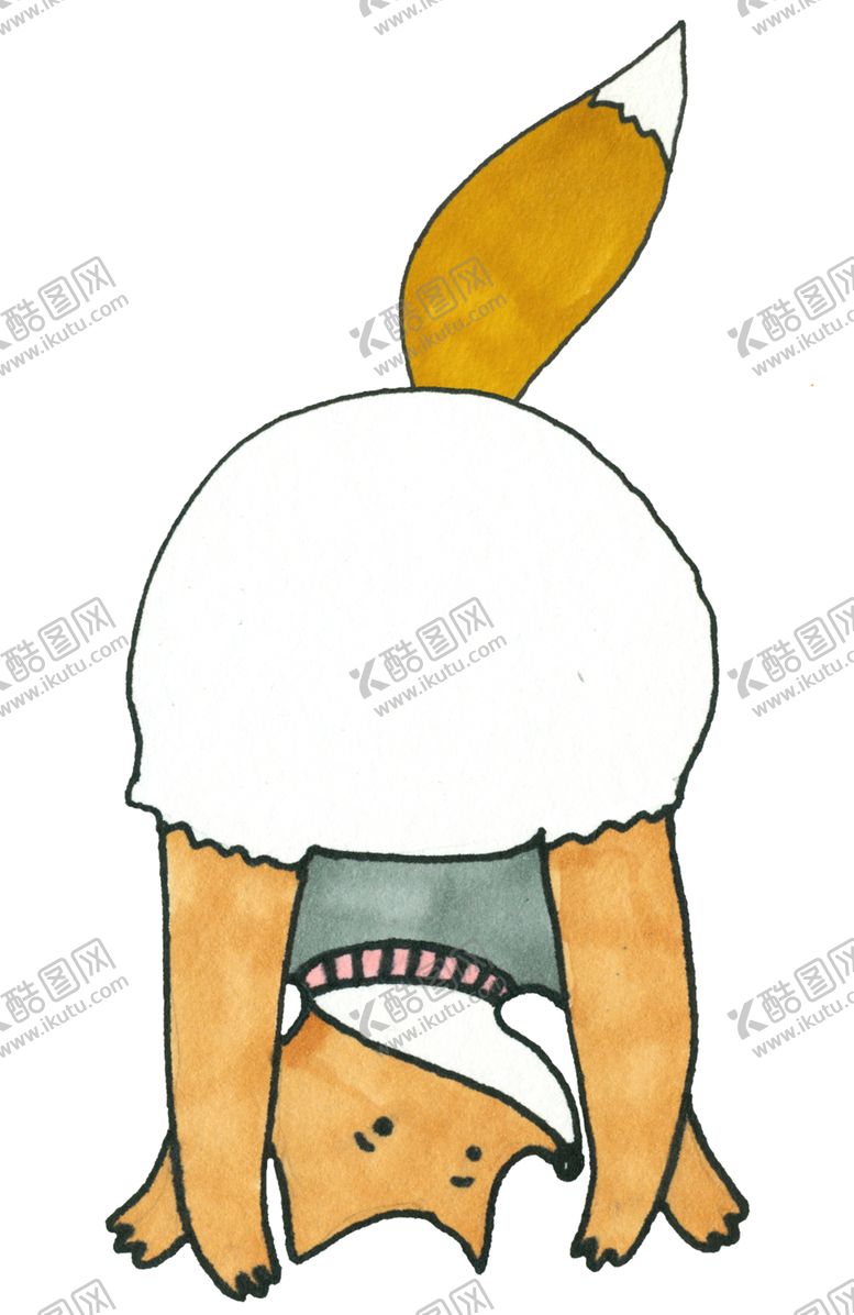编号：47995201140404318355【酷图网】源文件下载-卡通狐狸 