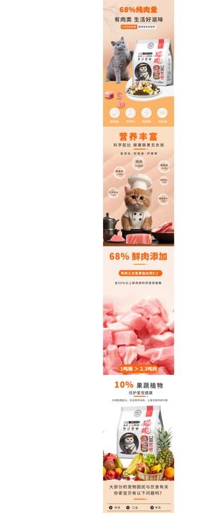 猫粮淘宝电商详情