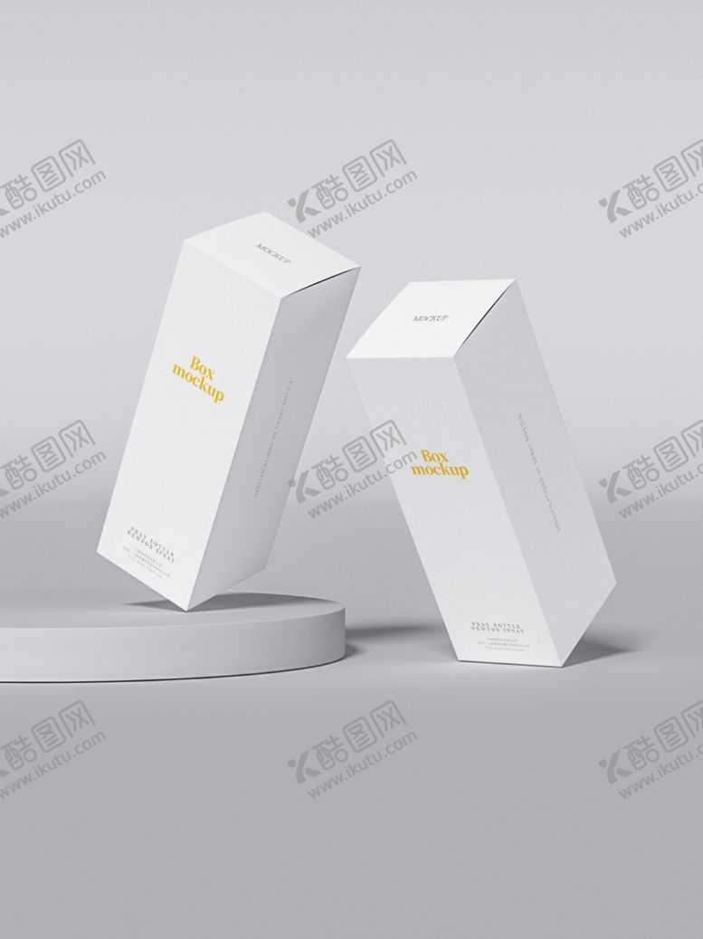 编号：94287609121925062305【酷图网】源文件下载-包装盒样机