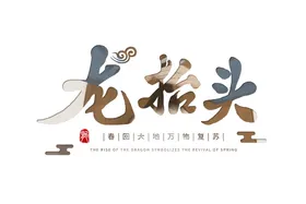 二月二龙抬头腾风调雨顺水纹祥瑞