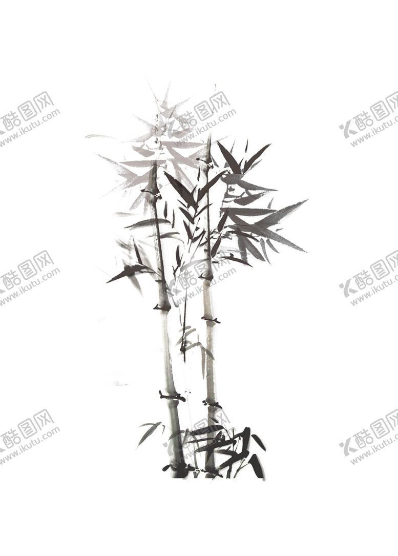 编号：83255906161911393067【酷图网】源文件下载-水墨竹子