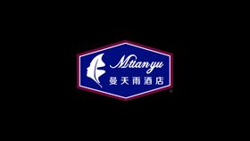 曼天雨酒店标志logo