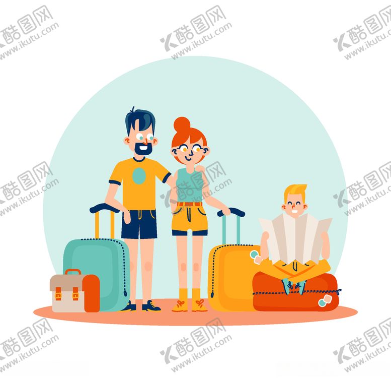 编号：89031209161046597094【酷图网】源文件下载-旅客游客