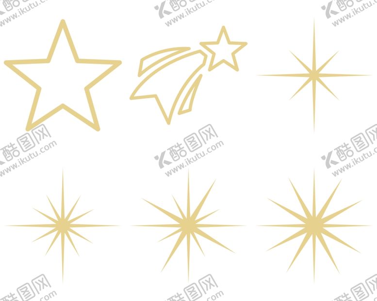 编号：96616205020915075466【酷图网】源文件下载-星星