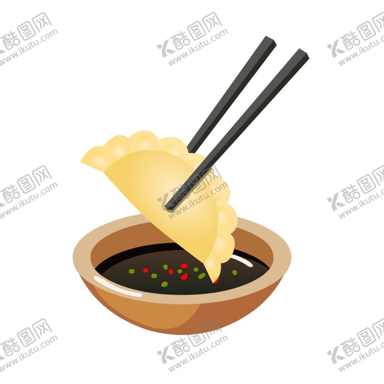 编号：27459204181453143143【酷图网】源文件下载-手绘饺子素材