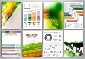 多彩商务图表模板集合