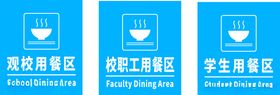 用餐标示